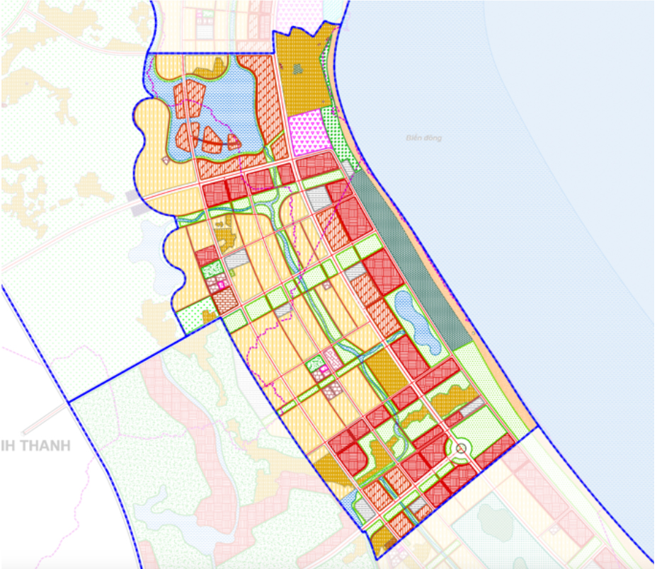 Tieu khu 3 Quy hoạch Khu đô thị, dịch vụ Đông Nam Dung Quất