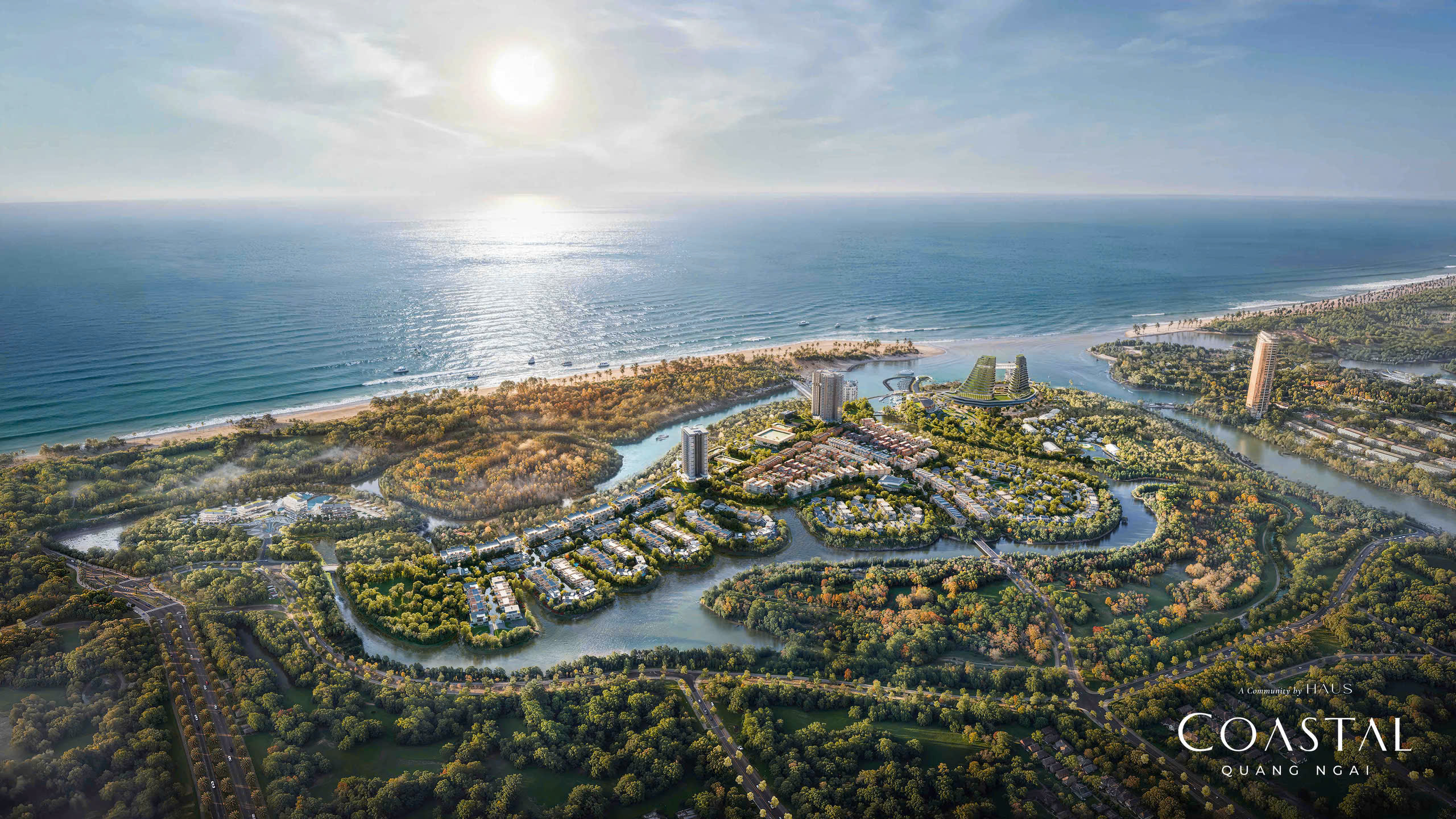 coastal quang ngai 1 Khu đô thị sinh thái Coastal Quảng Ngãi