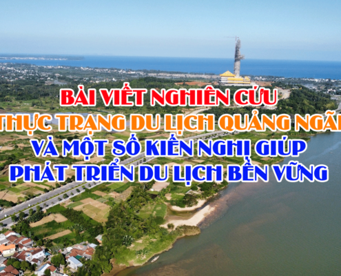 phat trien du lich quang ngai Phát triển điểm đến du lịch Quảng Ngãi theo hướng bền vững: Thực trạng và giải pháp