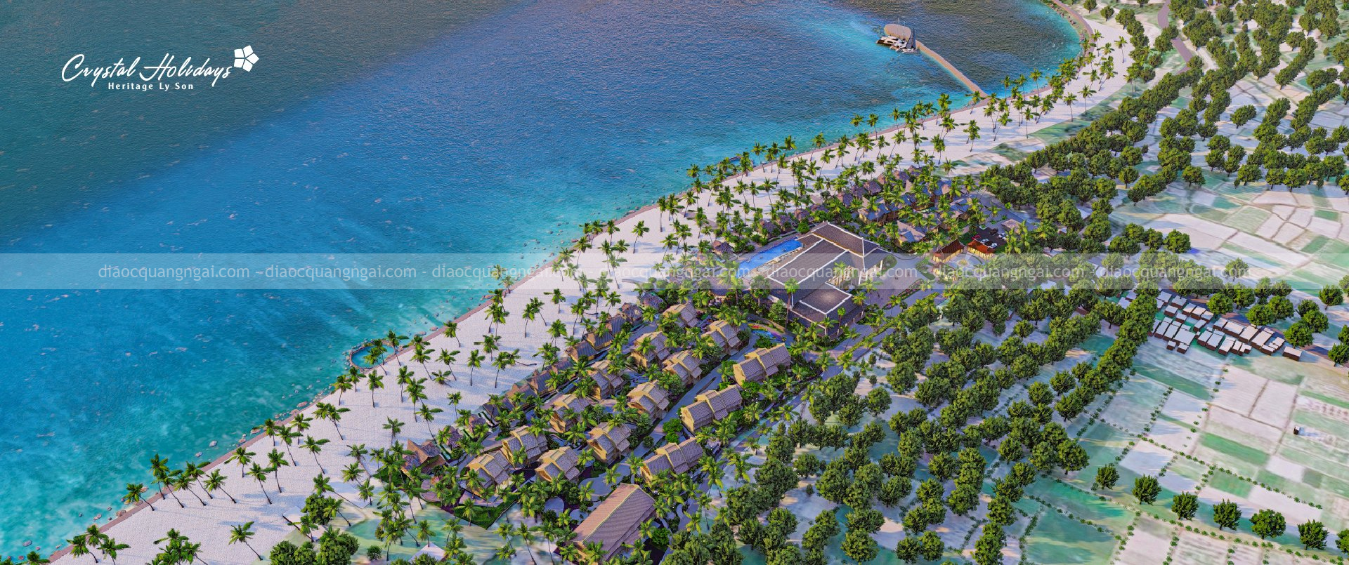 crystal holidays heritage ly son quang ngai Crystal Holidays Heritage Lý Sơn – Tổ hợp du lịch văn hóa di sản Lý Sơn